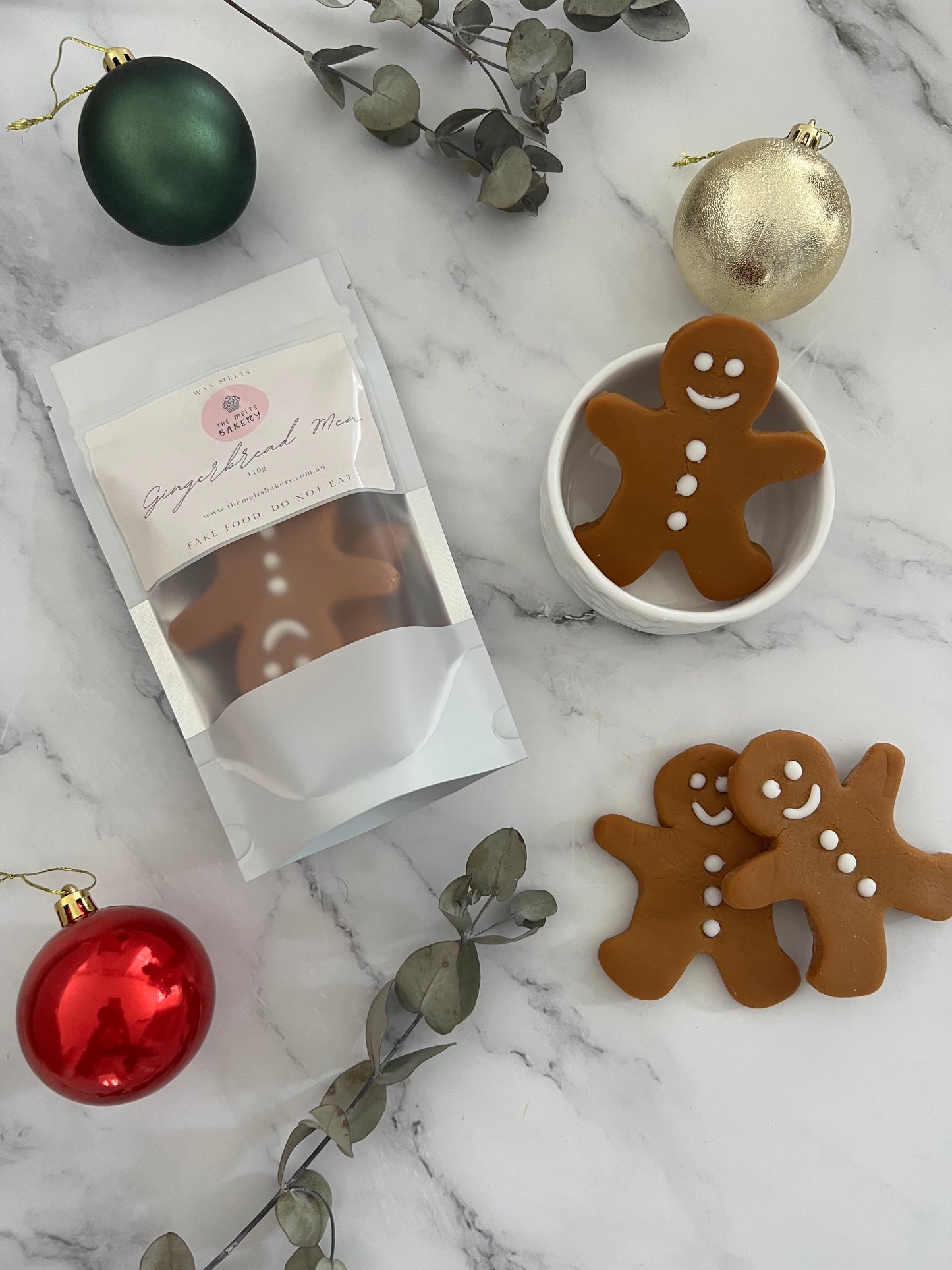 Gingerbread Men Wax Melts